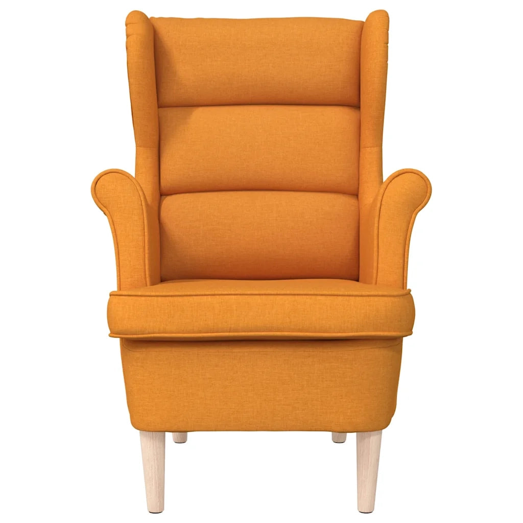 Poltrona Giallo Scuro 74x84x100 cm in Tessuto 4016904