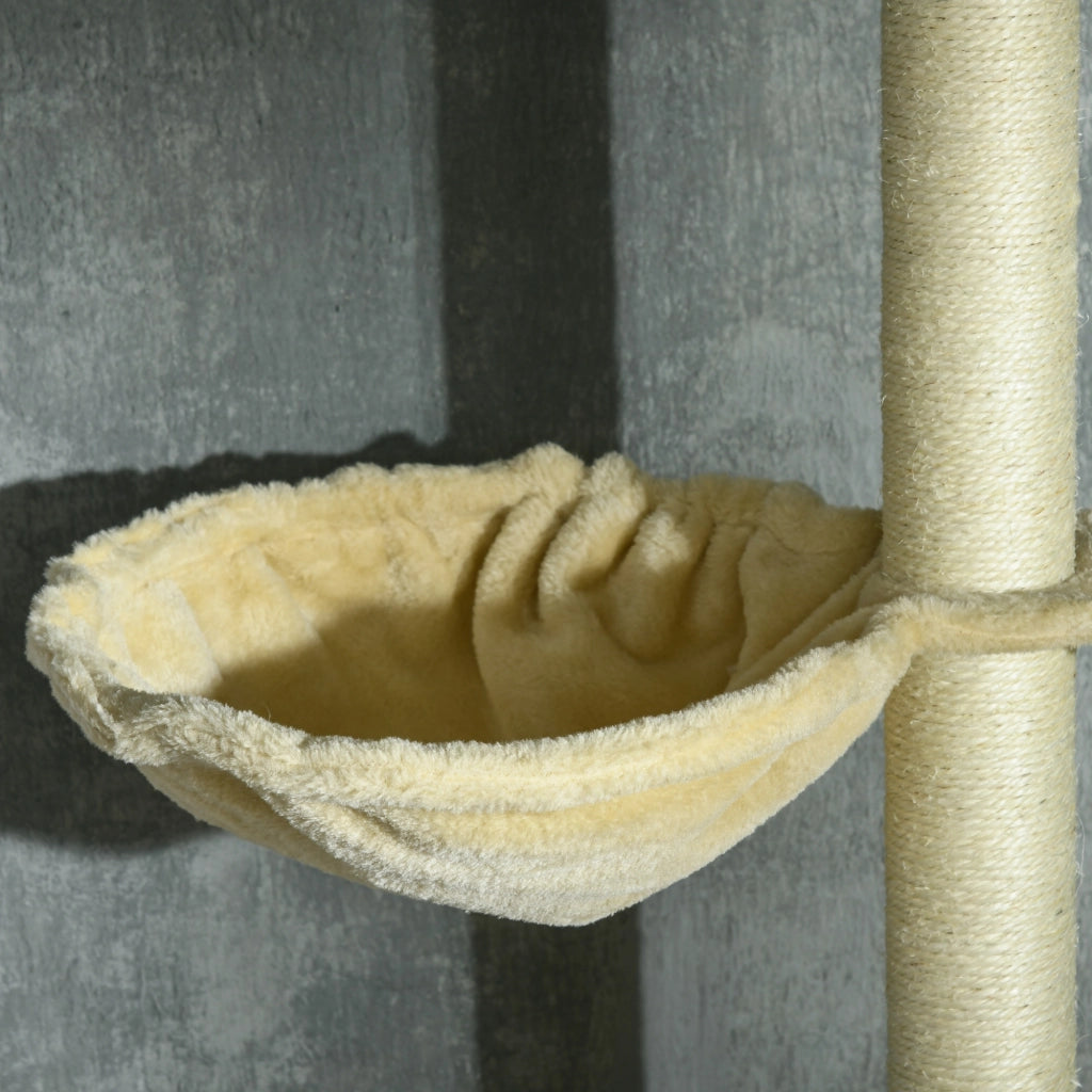 ¨¢rbol para Gatos ¨C zephmum ¨C Beige 230-250 cm
