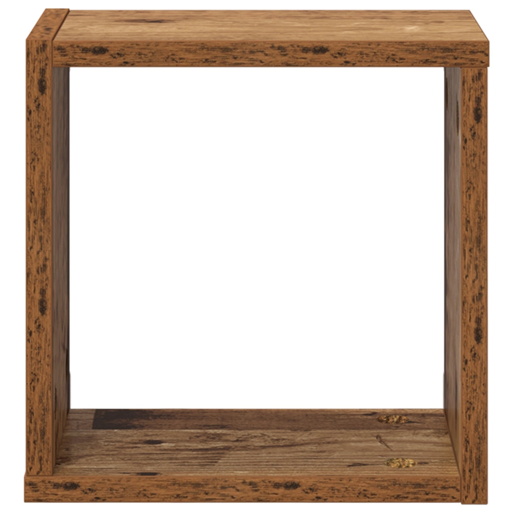Mensole a Parete Legno Vecchio Legno Massello di Recupero