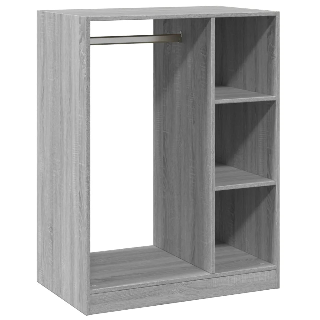 Armadio Grigio Sonoma 77x48x102 cm in Legno Multistrato 840812
