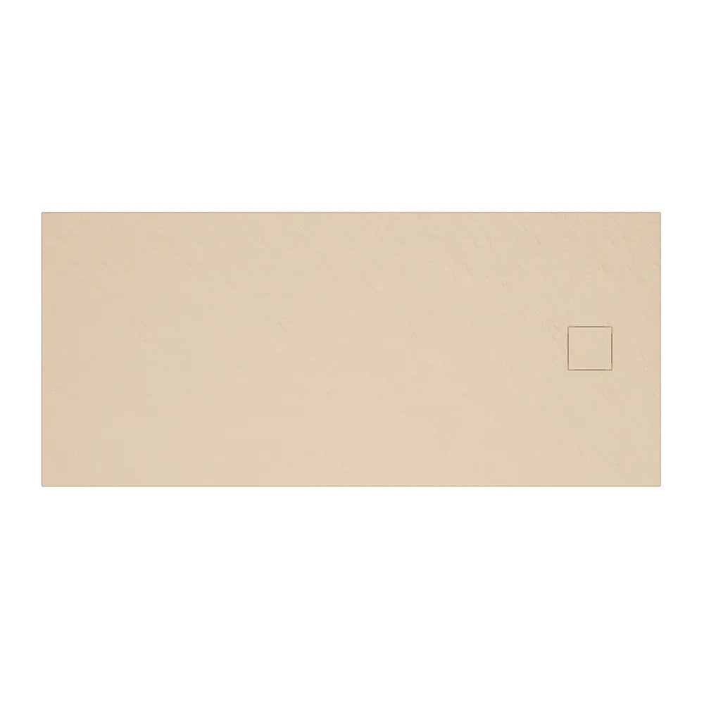 Piatto doccia 90x160 cm colore avorio effetto pietra | Samos