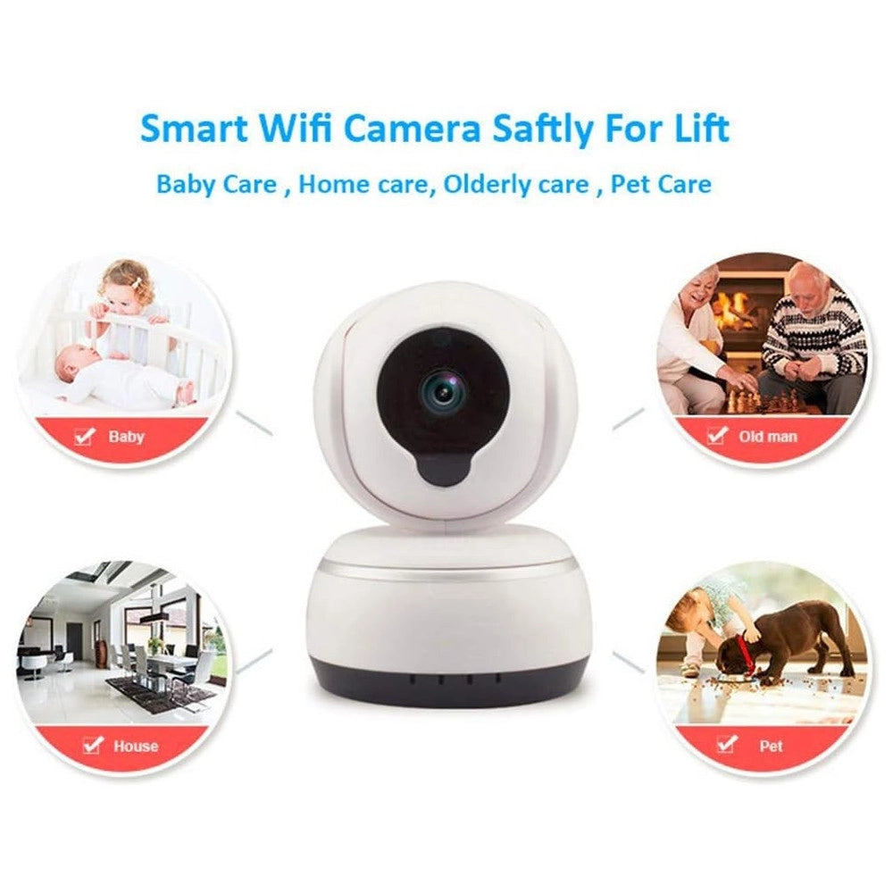 Trade Shop - Wifi Smart Camera Videocamera Ipc-t3710-q3 Wireless Ip Videosorveglianza -