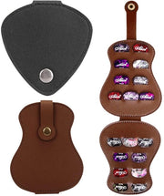 Tas di conservazione per chitarra 2 pezzi - Materiale resistente e leggero - Progettazione creativa - Fermo metallico - Dimensioni 157x144 mm - Porta chitarra