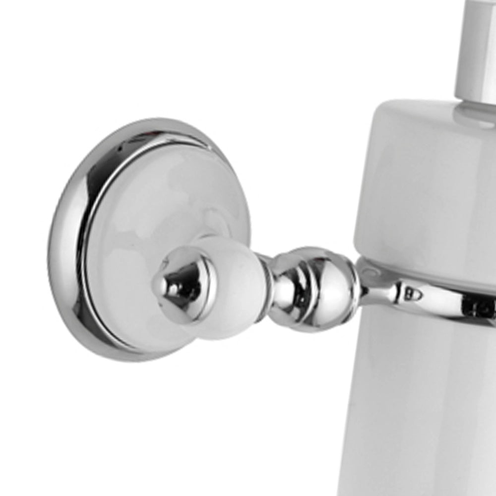 Dispenser in ceramica bianco - serie epoca