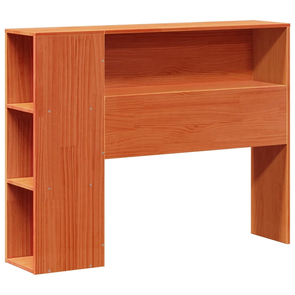 vidaXL Giroletto senza Materasso Marrone Cera 100x200 cm Legno di Pino