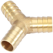 Adattatore a 3 vie in rame - 14mm - per combustibile/gas/luce/acqua/olio - alta qualità - connettore a tubo