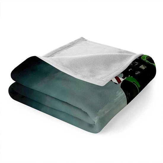 Coperta in flanell - 3D stampata - 70 x 100 cm - calda - respirabile - antistatica