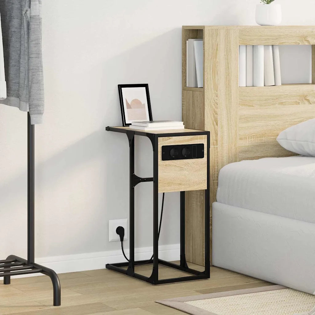 Armadio da Notte Rovere Sonoma 41,5 x 26 x 60,5 cm 859601