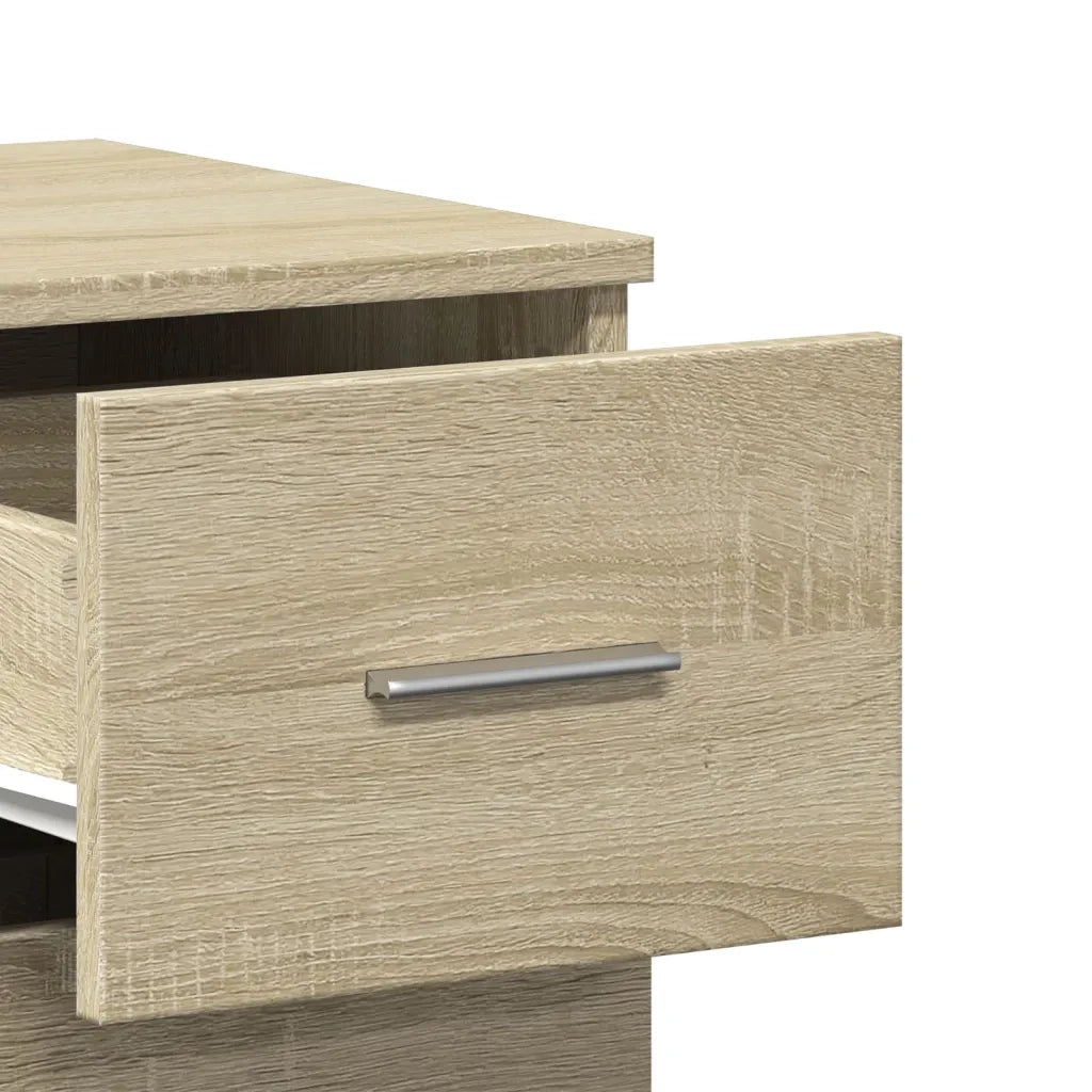Credenza Rovere Sonoma 59x39x80 cm in Legno Multistrato 840536