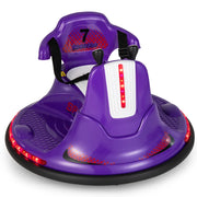 Autoscontro 66,5 x 66,5 x 47,6 cm con telecomando e divertente musica ambientale in plastica viola 20_0010418