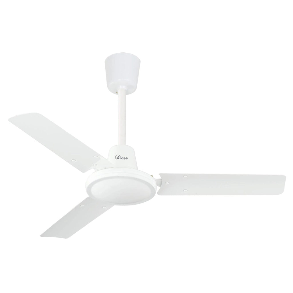 ARDES Ventilatore da Soffitto 90cm con 3 Pale in Metallo per un Raffreddamento Efficiente e Silenzioso