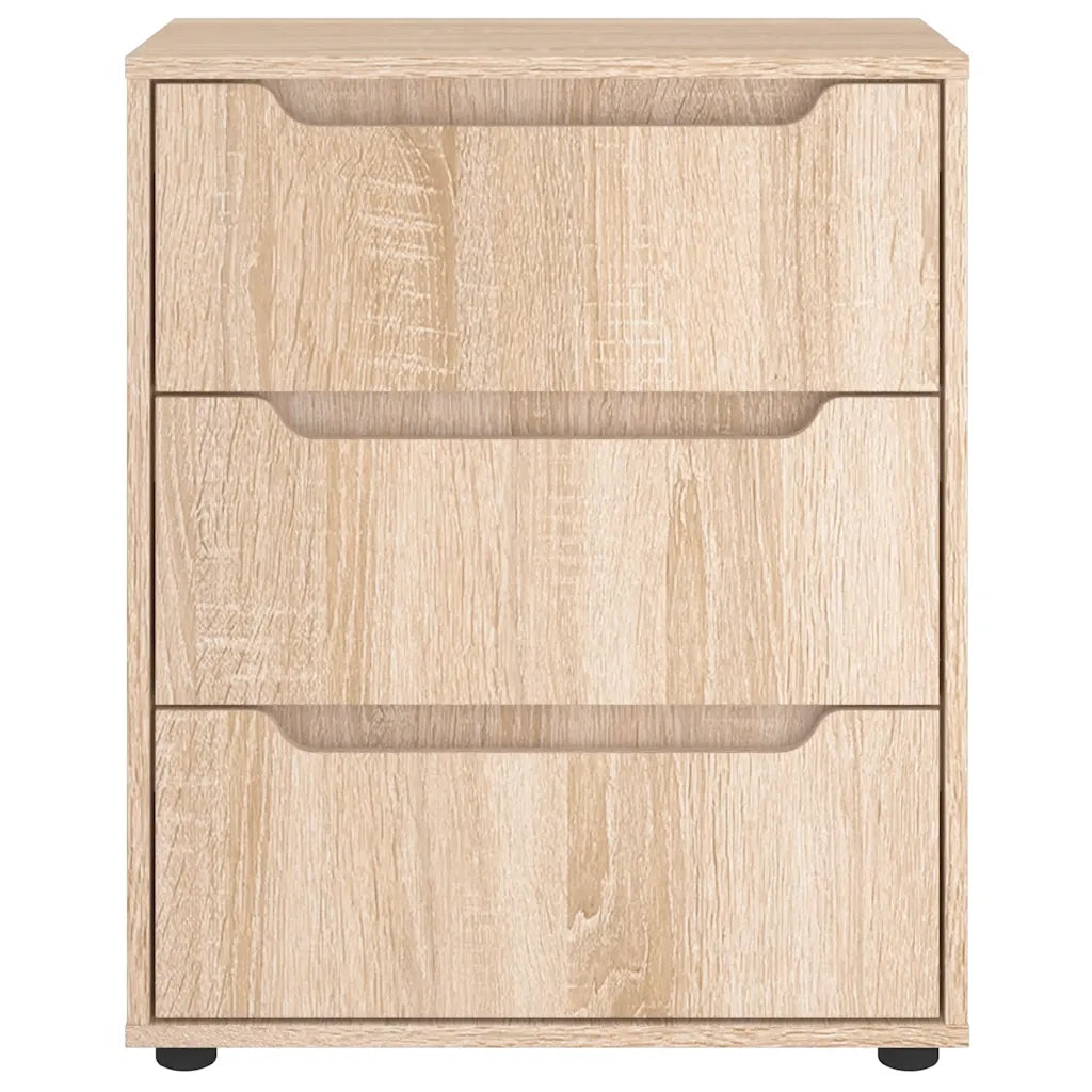 vidaXL Credenza VISNES Rovere Sonoma 60x40x73 cm in Legno Multistrato
