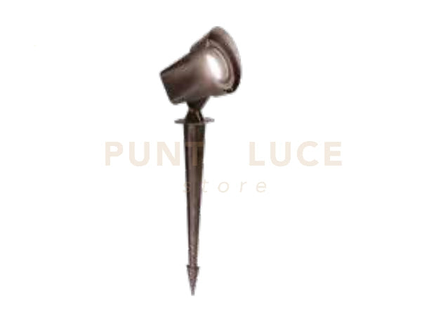 PALETTO GURU 1 LUCE ATTACCO GU10 MARRONE  ORIENTABILE