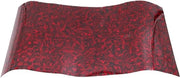 Kit di adesivi auto decorativi in vetroresina rossa con effetto luccicante - Sticker per auto, motocicli e veicoli - Incluso bubble e rilascio d'aria - Adesivo autoadesivo - Rood 30 cm x 50 cm