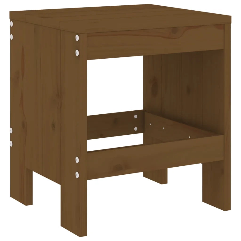 Set da Pranzo da Giardino 13 pz ambra in Legno Massello di Pino 3157724