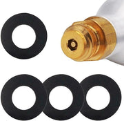 Anello di sigillatura 4 pezzi - Ricambi sostitutivi - Gomma - Duraturo - Installazione semplice - Adatto per SodaStream - Anello gommato