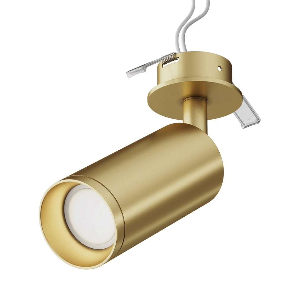 Maytoni Focus faretto tecnico soffitto ottone GU10 C018CL-01MG