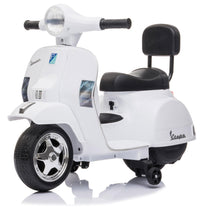 Piaggio Mini Vespa PX150 Elettrica 6V per Bambini Bianca