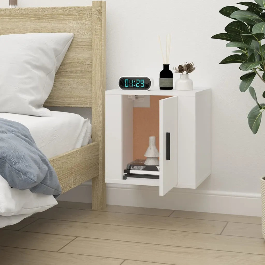 Mobile Porta TV a Parete Bianco 40x34,5x40 cm 816640