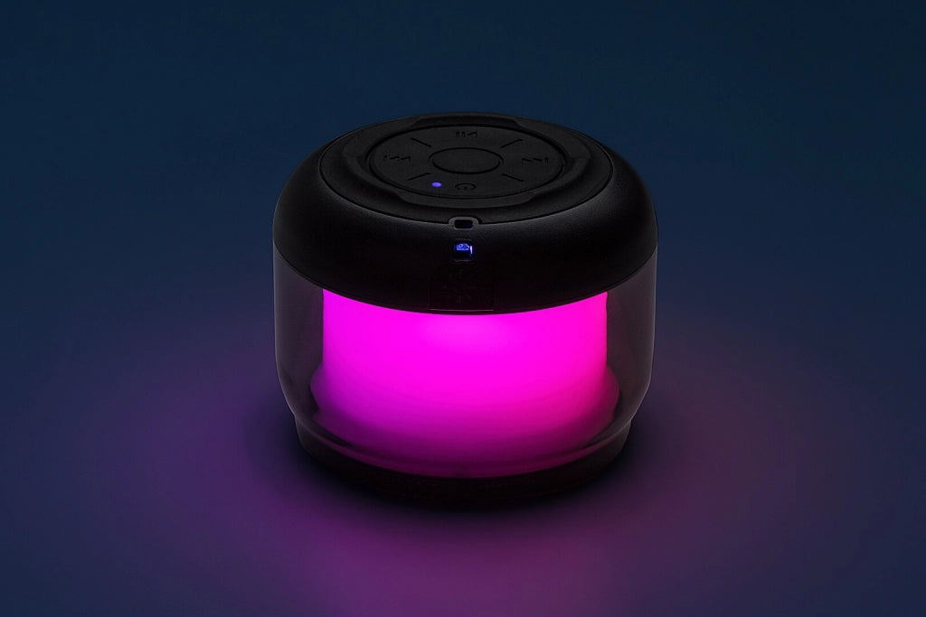 Lampada da tavolo LED RGB nera Bluetooth Rabalux Radelia