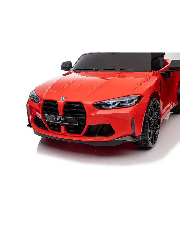Macchina Elettrica per Bambini Licenza Ufficiale Bmw M4 10,8V 3,1Ah Rosso
