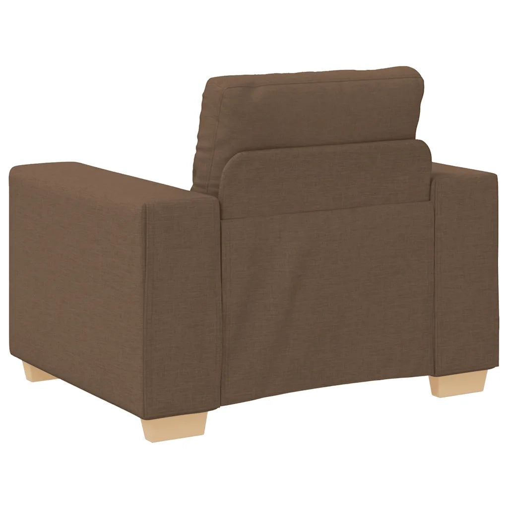 Divano Sedia-Poltrona-Sofa Relax Marrone 60 cm in Tessuto