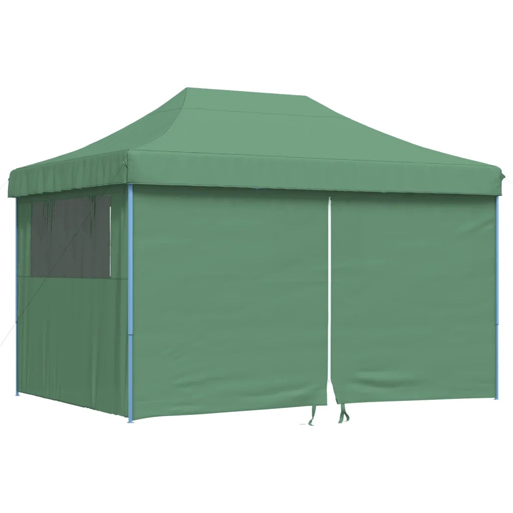Tendone per Feste Pieghevole Pop-Up con 4 Pareti Verde 4005024