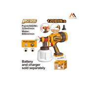 PISTOLA SPRAY 800ML/MIN A BATTERIA NUDA