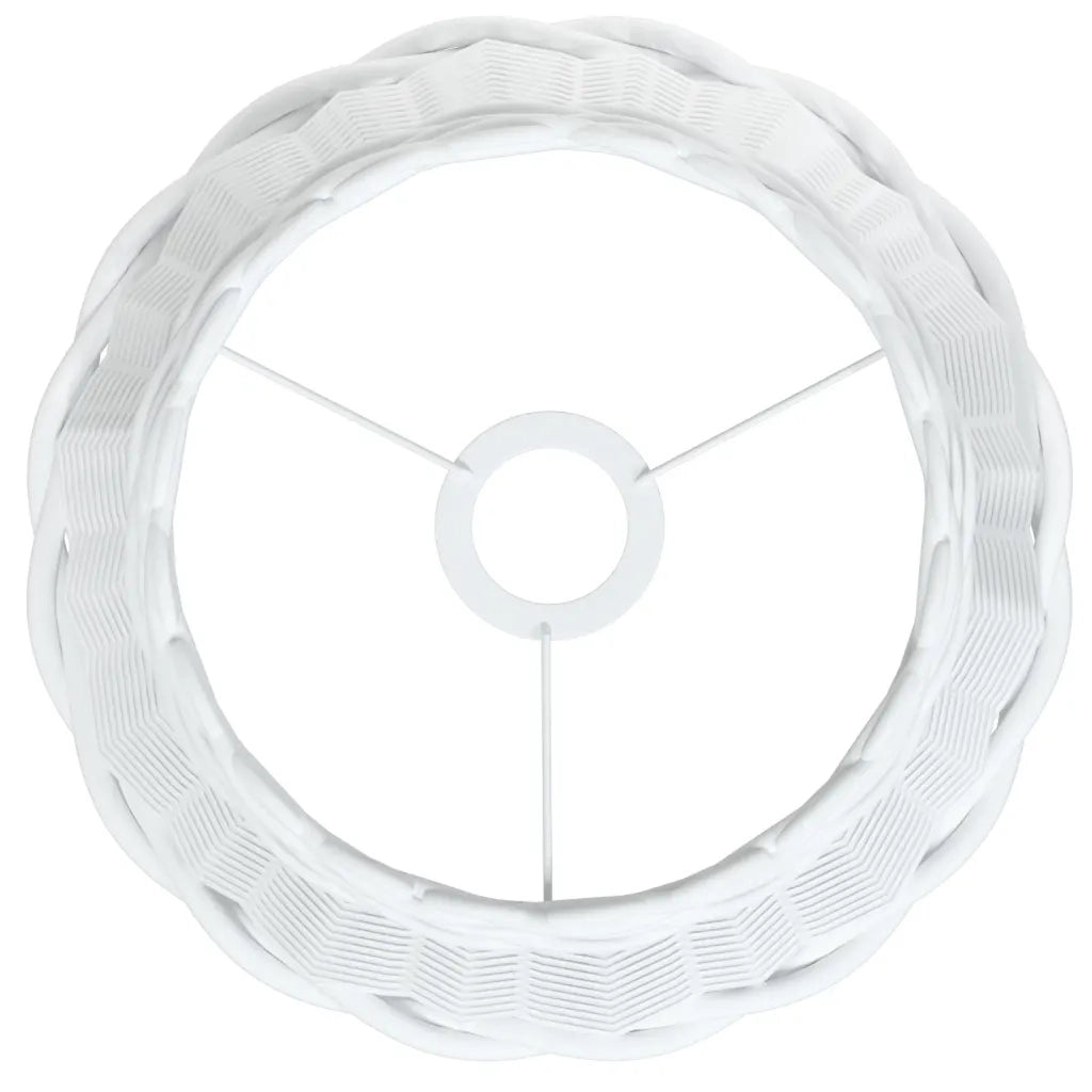 Paralume da Soffitto Bianco ?30x20 cm in Vimini CFW6051810