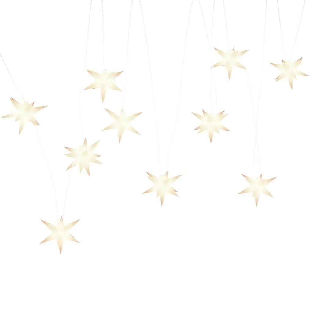 Luci di Natale 10 LED Bianche 10 cm CFW7748615