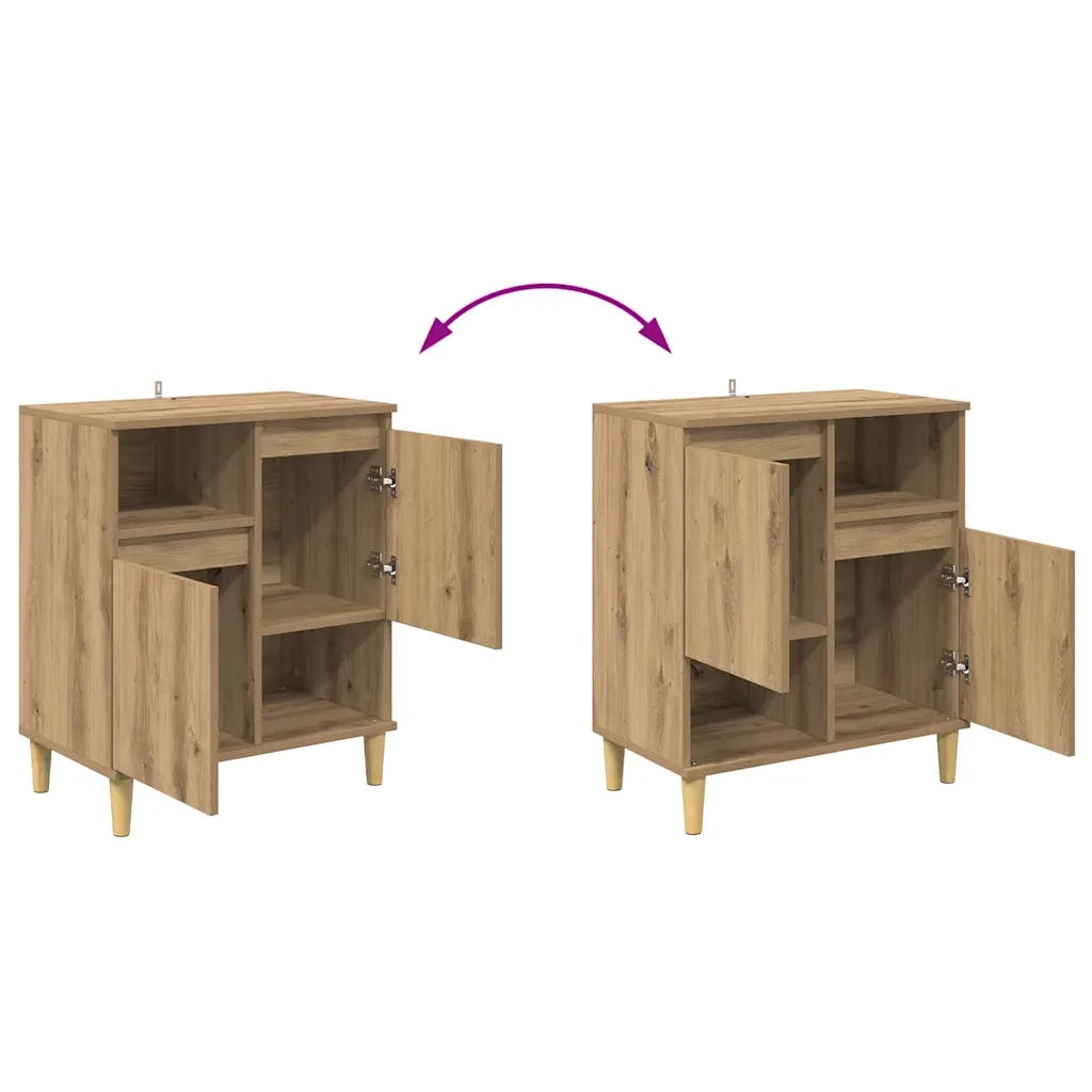 Credenza | Sideboards 3 pcs Rovere artigianale 60 x 35 x 70 cm