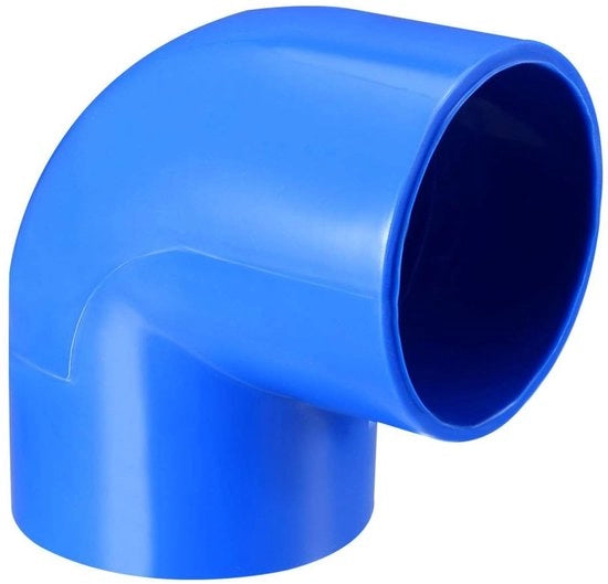 Connettori di Pijp 63mm - 90 Gradi - Elbow - Connettore in PVC - Connessione di Tubo di Acqua - Elemento di Affilatura - Costruzione Sostenibile