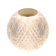 Lampada da tavolo glamour sfera 11 cm LED touch Lucide