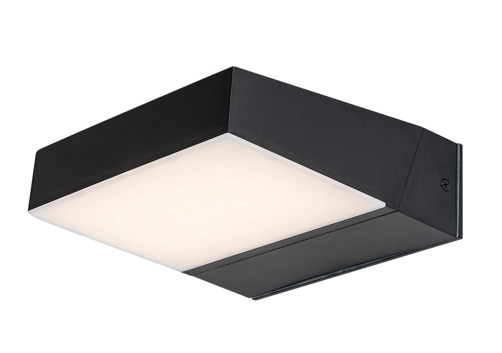 Applique esterna nera LED 14W CCT IP54 Rabalux Laxa