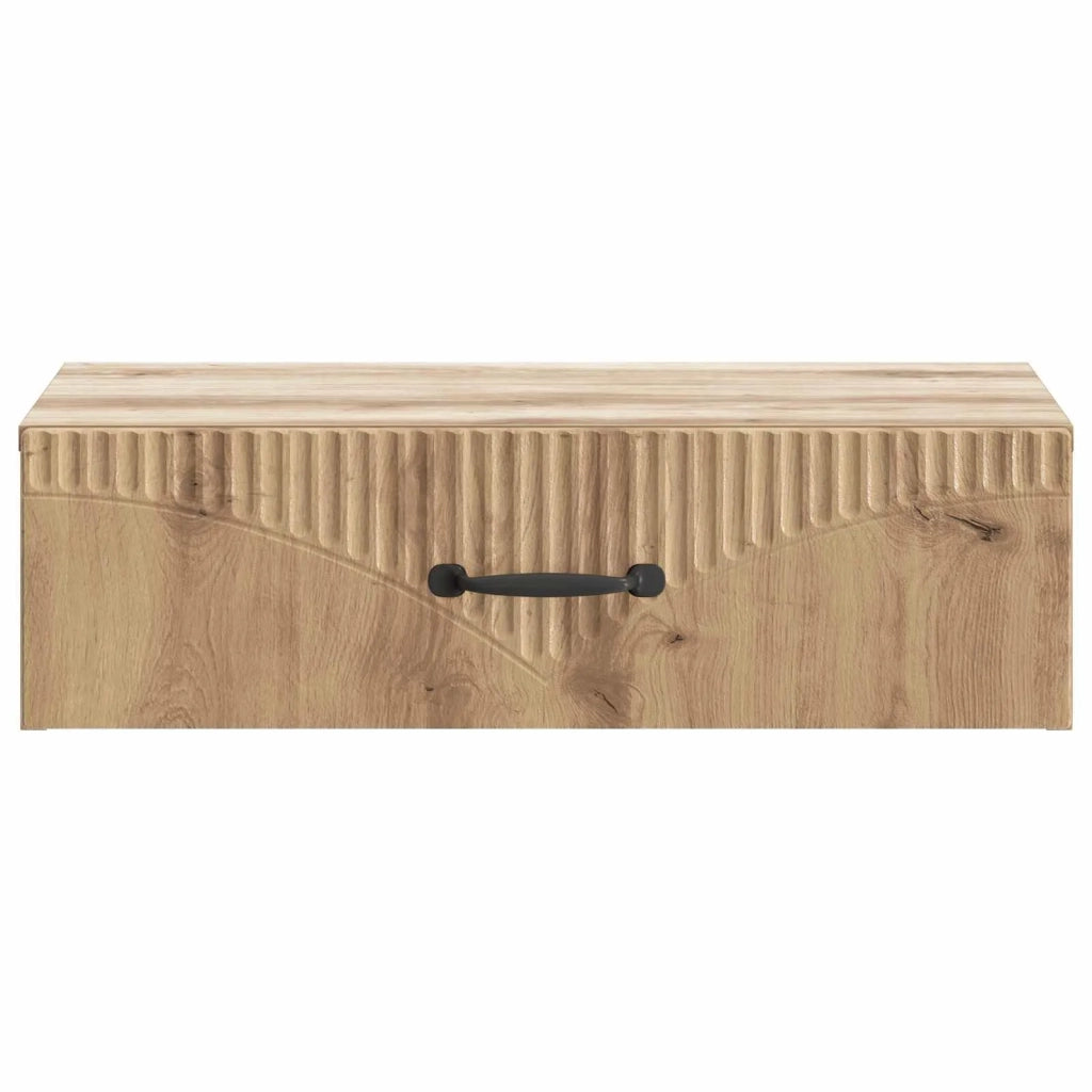 Tavolino da Parete Laterale 59 x 34,5 x 17 cm 899004