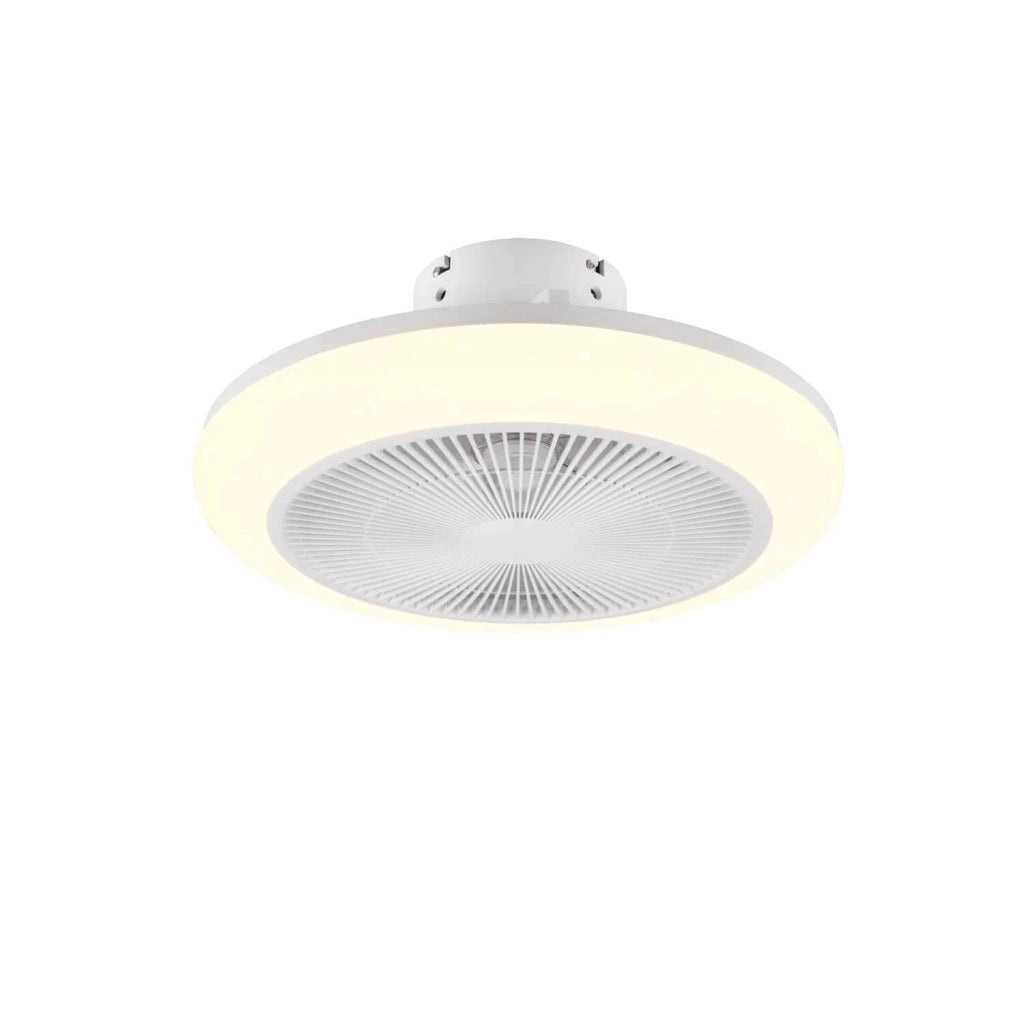 PLAFONIERA VENTILATORE LED MJOLBY CIELO STELLATO C/TEL.D.46 - TRIO