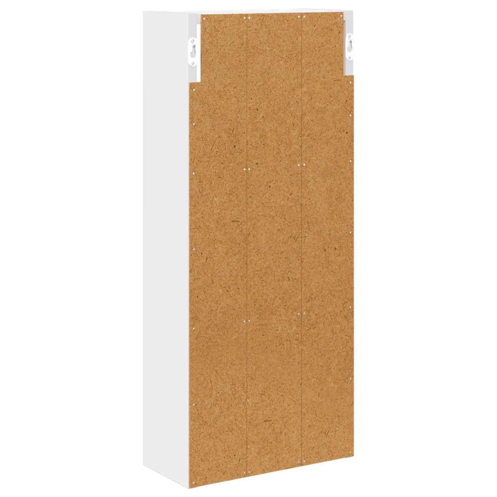 Armadio da bagno a muro con lo scaffale Bianco 30 x 14 x 70 cm 889327