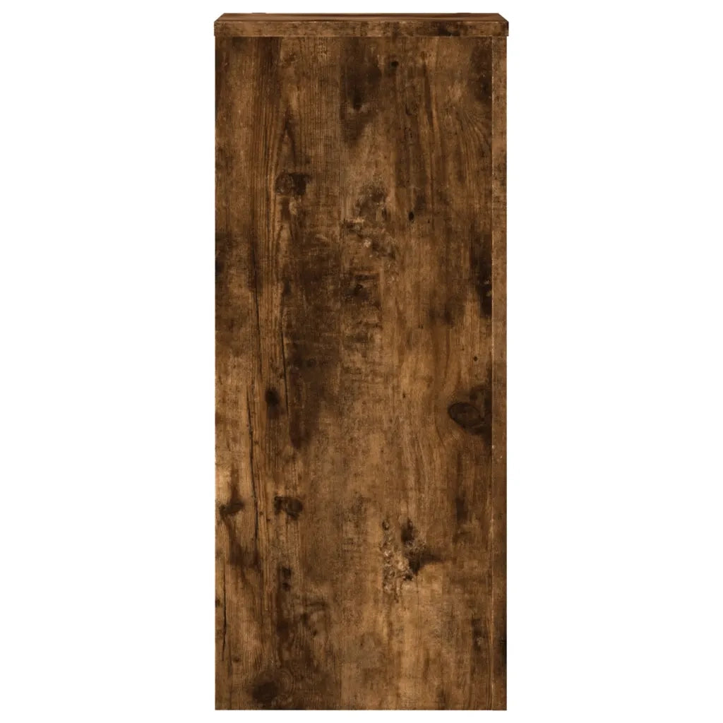 Supporti per Piante 2 pz Rovere 30x30x70 cm Legno Multistrato 852928