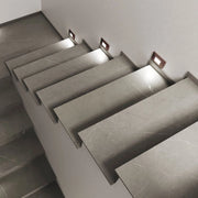 Segnapassi LED BREEN bronzo in alloggio 503 3W con luce calda o naturale