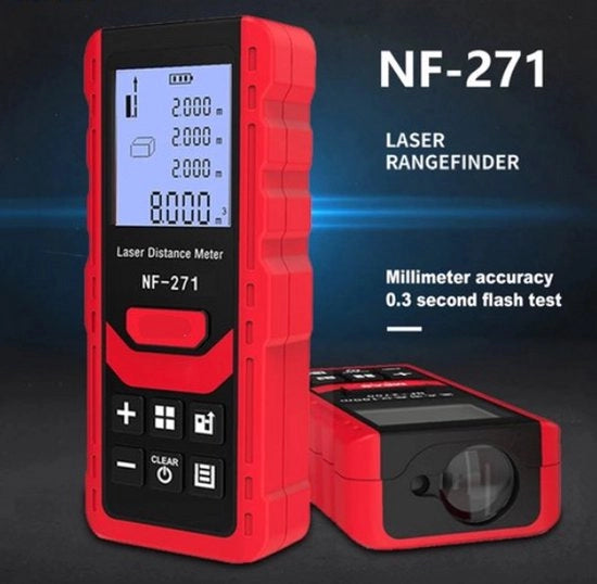 Misuratore di distanza laser 80M Misuratore di distanza Apparecchio di misura Apparecchio di misura digitale Scala lineare Klusen laser Misuratore di distanza automatico
