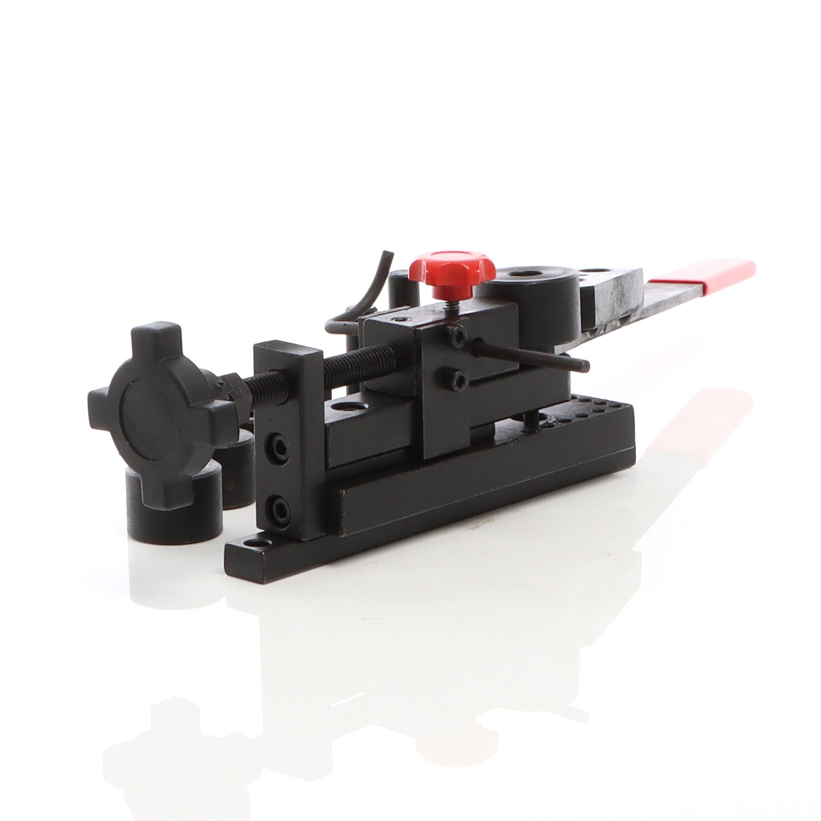 Piegatrice universale per curvatura materiali tondi e piani con accessori