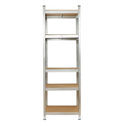 Scaffale in metallo con 5 ripiani in MDF, 180x60x30 cm, 100 kg/ripiano, montaggio senza viti Breckner Germany
