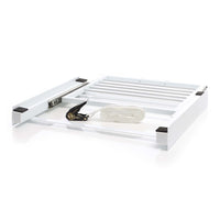 Kit sovrapposizione lavatrice asciugatrice max 150 kg con ripiano a barre estraibile