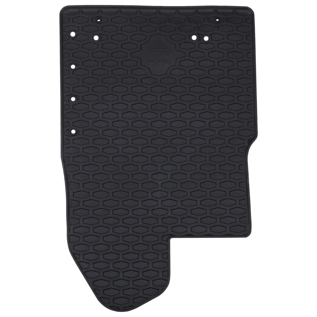 Tappetino per Auto 3 pz Nero Gomma CFW5261384