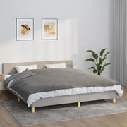 Coperta Ponderata con Copertura Grigia 155x220 cm 7 kg Tessuto 350830