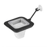 Alimentatore per Animali Domestici - Materiale Resistente - Contenitore per Cibo - Con Sporgente - Adatto per Vermi Rossi - Dimensioni 6,3 x 6,3 x 6,3 cm