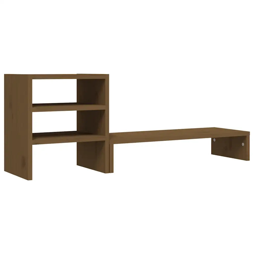 Supporto per Monitor Miele 81x20x30 cm Legno Massello di Pino cod mxl 61210