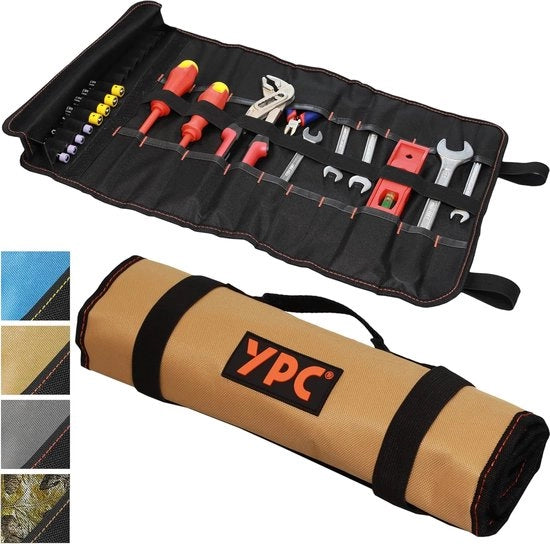 Tas per attrezzi rotante XL – 56 x 34 cm, 20 taschini e 15 anelli, tasca per attrezzi, tasca per attrezzi, tasca per attrezzi, tasca per attrezzi, tasca per chiavi, vuoto