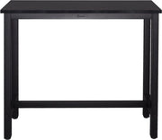 Tavolo da Cucina - Tavolo da Pranzo - Tavolo da Bar - Tavolo da Festa - Mobile da Cucina - Per Interno e Esterno - 120x40x100 Cm - Legno - Bianco
