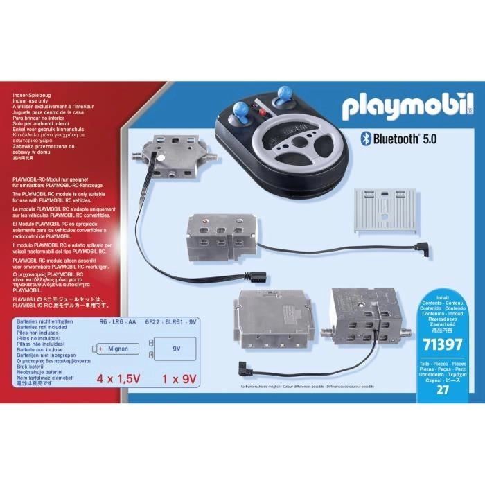 PLAYMOBIL 71397 Modulo radiocomando RC, consente di controllare a distanza i veicoli PLAYMOBIL - Dai 6 anni in su